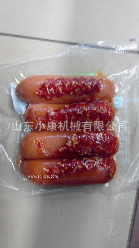 烤肠包装机_小康肉制品真空包装